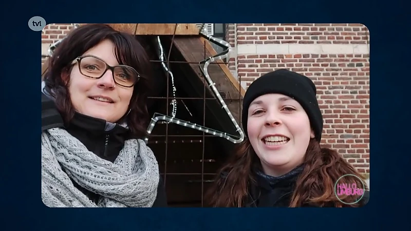 Kelly & Dagmar te voet naar Oostende