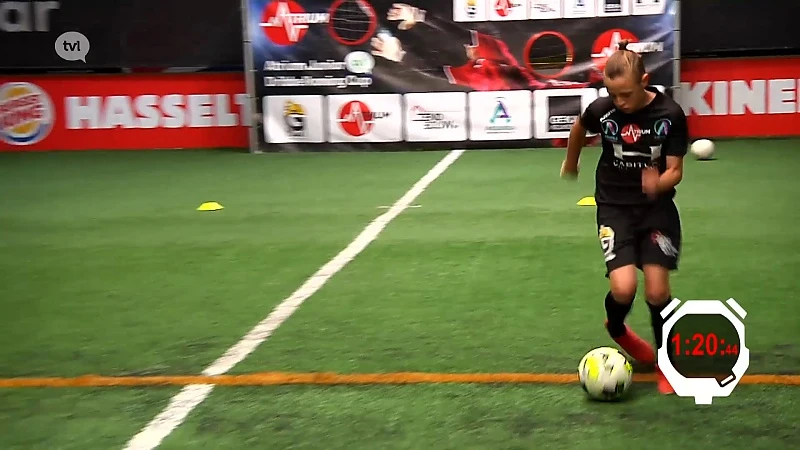 Dribbelkoning Junior: Dylano Ghiorsi (STVV)