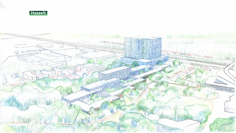 Jessa bouwt nieuw ziekenhuis van 550 miljoen euro midden in het groen