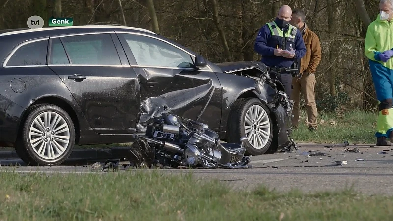 Motorrijder overleden na verkeersongeval in Genk