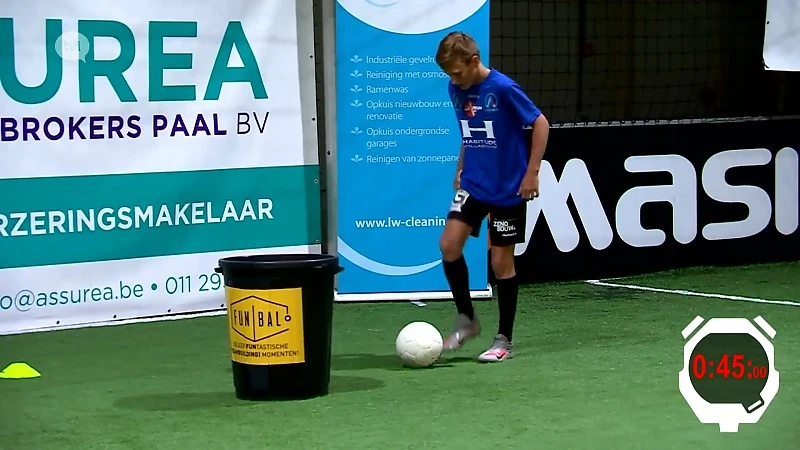 Dribbelkoning Junior: Liam Rubens (Thes Sport)