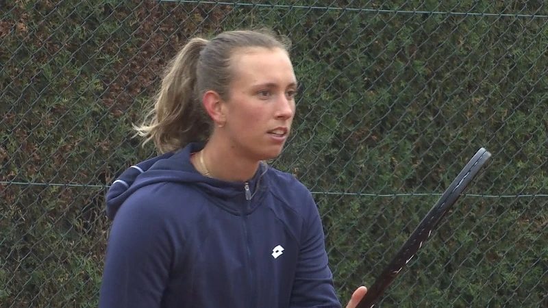 Elise Mertens maakt zich op voor gravelseizoen