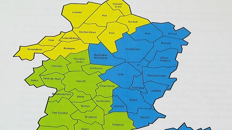 Vlaamse regering komt niet tot een akkoord over regiovorming Limburg