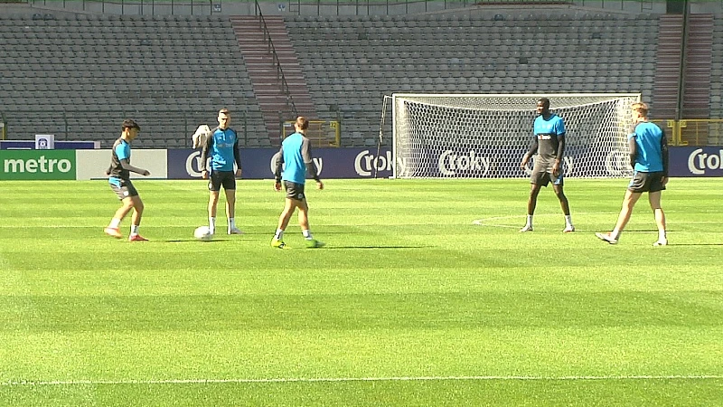 Standard niet, maar Genk traint wel in Koning Boudewijnstadion