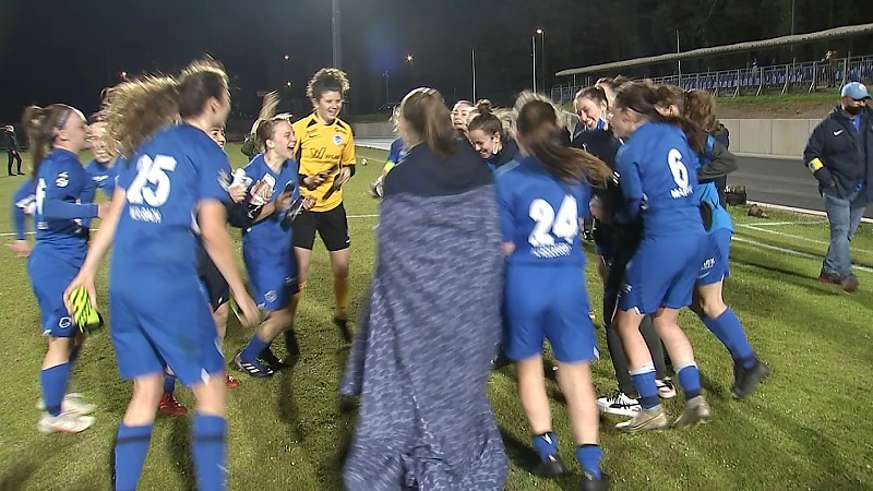 KRC Genk Ladies winnen in Woluwe