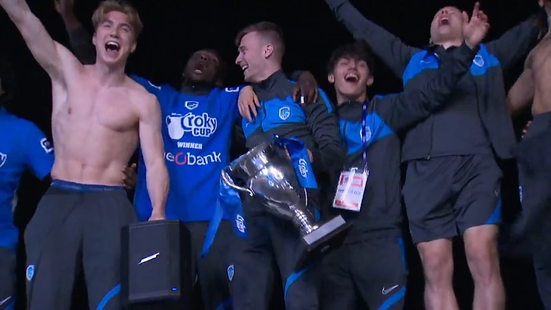 Bekerwinst Racing Genk: Feestvreugde in Genk