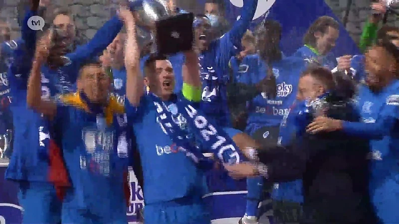 Racing Genk wint vijfde Beker van België