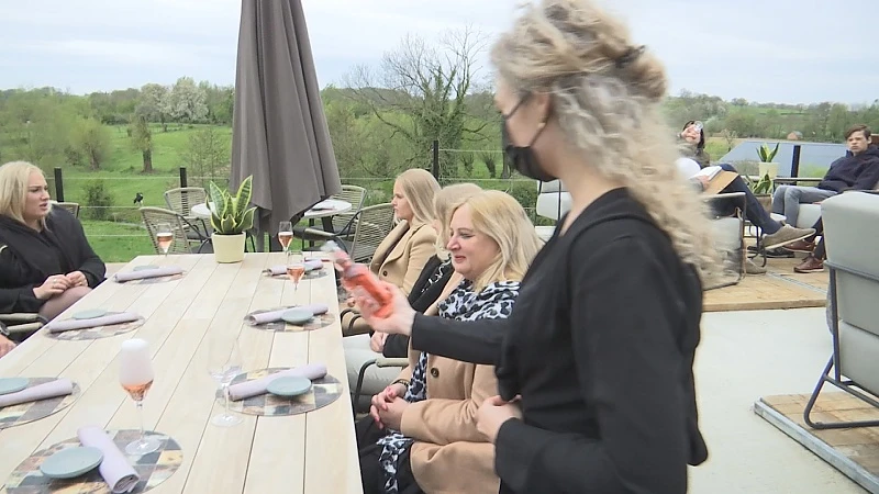 In Voeren bewijzen de terrassen zich als toeristische trekpleister