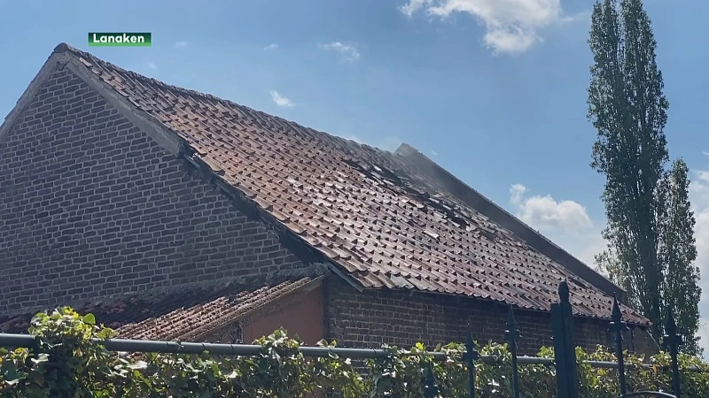 Lanaken: brand in schuur legt drugslabo bloot