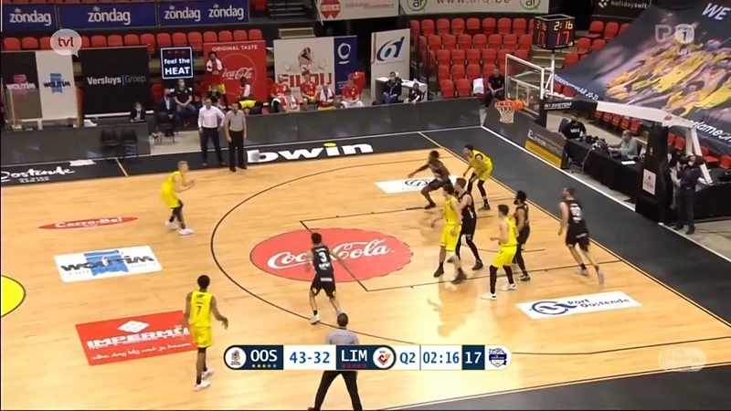 Limburg United zwaar onderuit tegen Oostende in heenwedstrijd halve finale play-offs