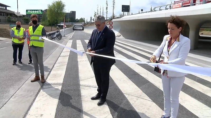 Hasseltse tramtunnel klaar voor snelbussen
