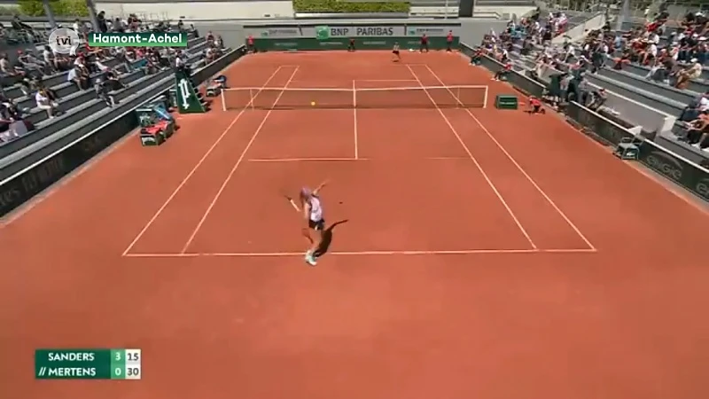 Elise Mertens wint eerste ronde op Roland Garros