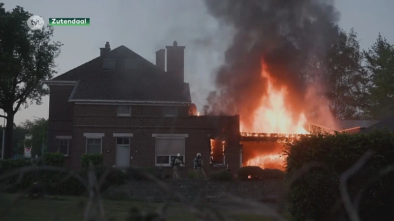 Brandweer moet uitrukken voor woningbrand in Zutendaal