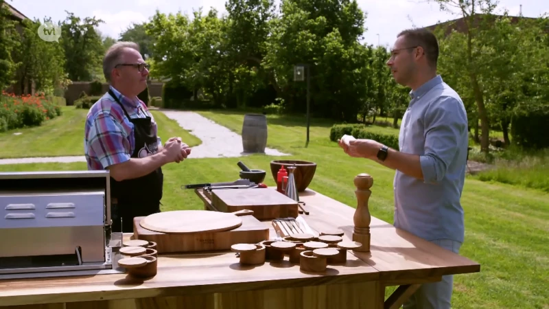 Zomergrillen 2021 A1 : Kogel van runds met bladerdeeg en champignons
