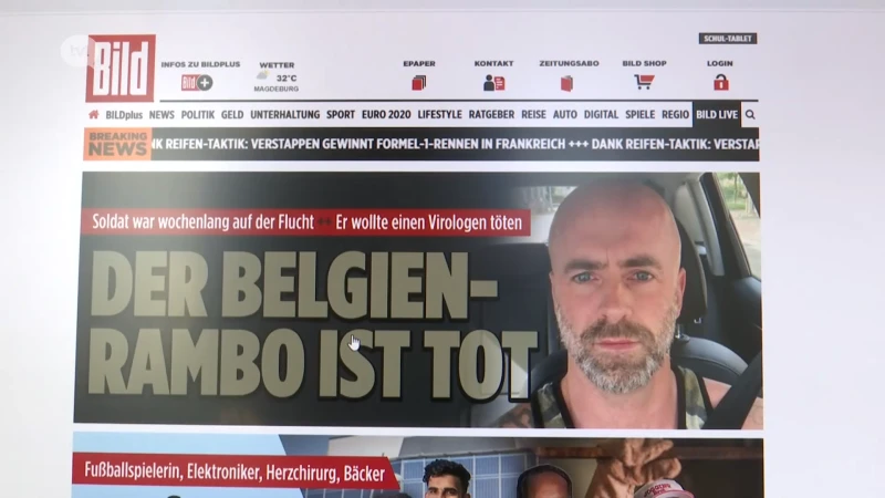 Vondst Jürgen Conings is wereldnieuws