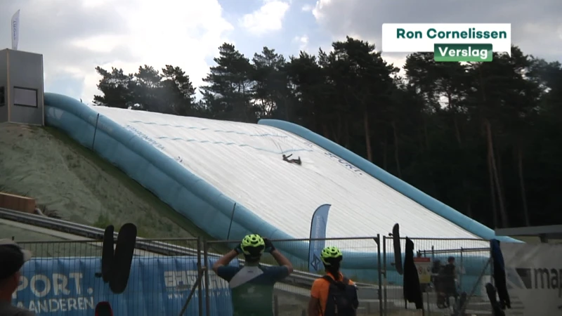 Oude skipiste van Genk omgetoverd tot  spectaculaire dryslope in Kattevennen
