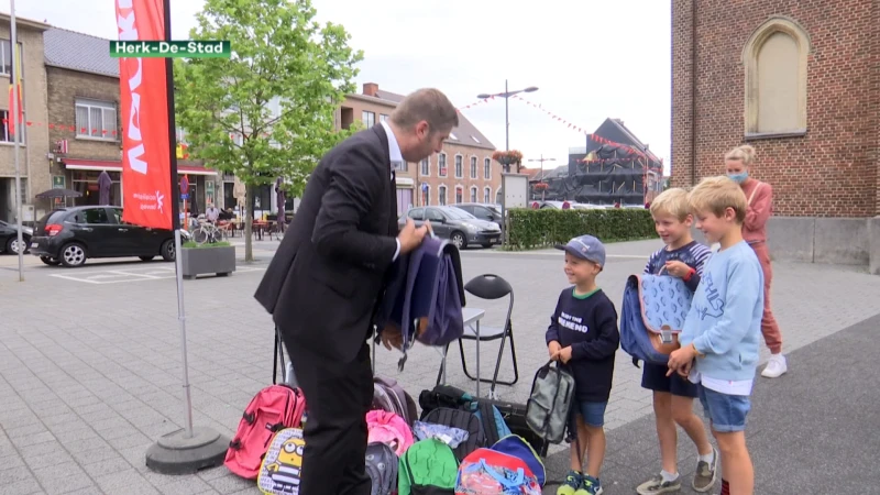 Herk-de-Stad zamelt boekentasjes in voor kansarme kinderen