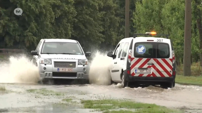 Enorme wateroverlast in Sint-Truiden: gedupeerden in Zepperen omdat wachtbekken niet volledig open stond