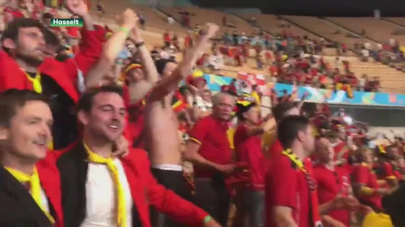 België - Italië: Limburgse supporters onderweg naar München