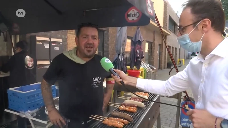 Live in Genk - Spanning is te snijden