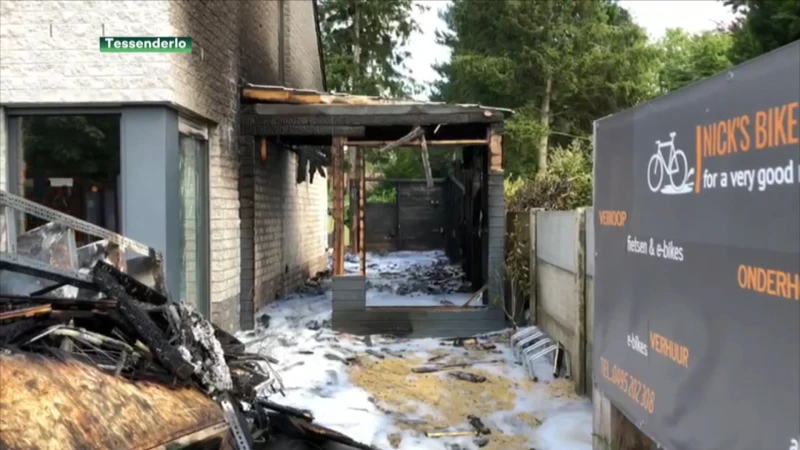 Zware brand in Tessenderlo legt fietsenwinkel volledig in de as