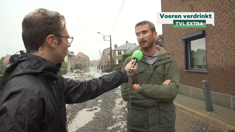 Burgemeester Joris Gaens: "Merendeel getroffen gezinnen vond onderdak bij vrienden of familie"