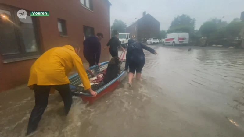 250 inwoners Moelingen geëvacueerd na overstromingen