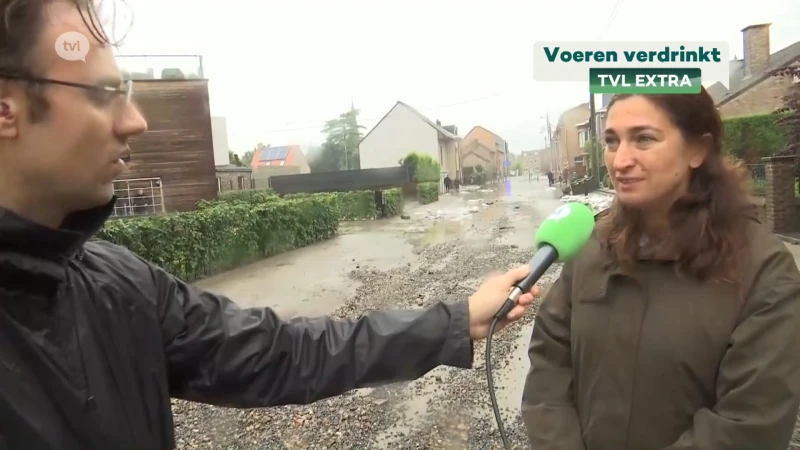 Minister Demir over wateroverlast Voeren: "Dit is een drama voor heel wat gezinnen"
