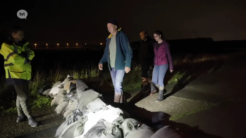 Bange nacht in Maasdorpen