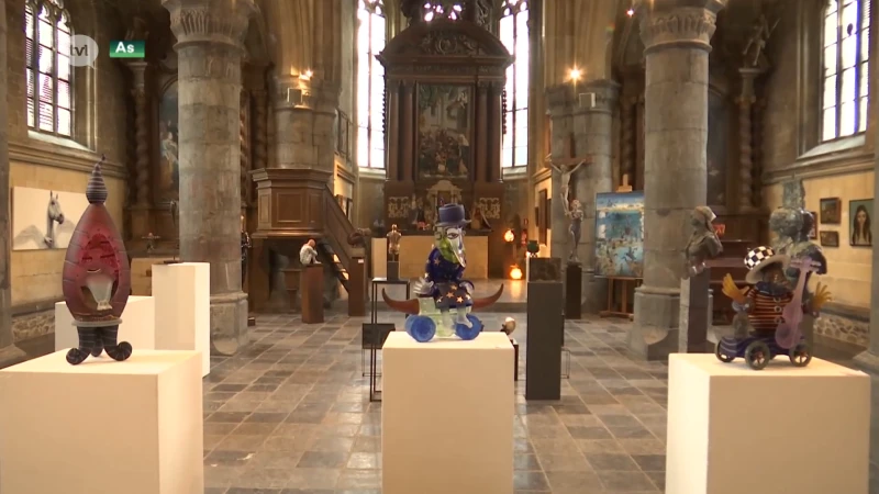 Kunstexpo 'Dreamscapes' in de Sint-Aldegondiskerk in As