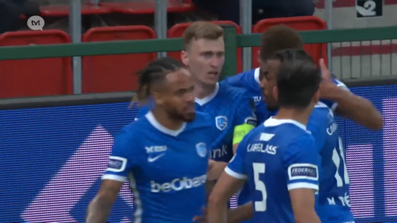 Racing Genk neemt veelbelovende competitiestart ondanks gelijkspel