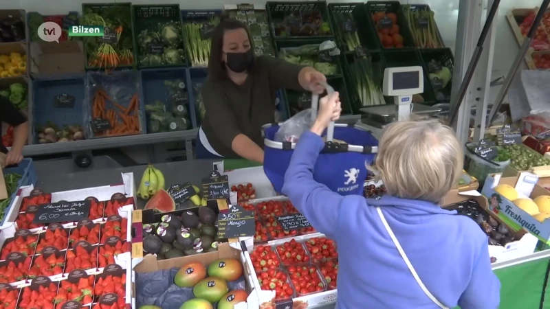 Overrompeling voor gratis fruit in Bilzen