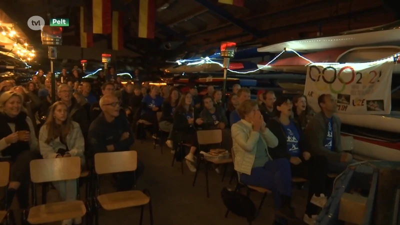 Pelt beleeft nacht van de olympische kajakkers
