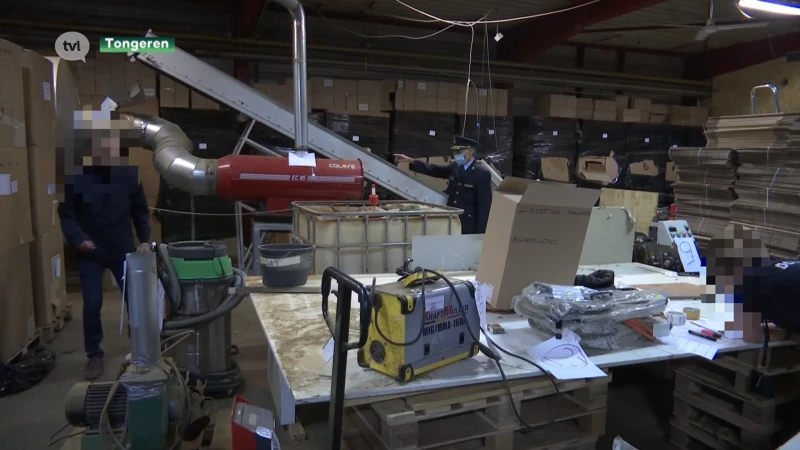 Douane rolt illegale Tongerse sigarettenfabriek op bij grootste actie ooit