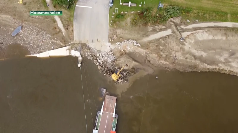 Veerboot Meeswijk nog deze maand operationeel