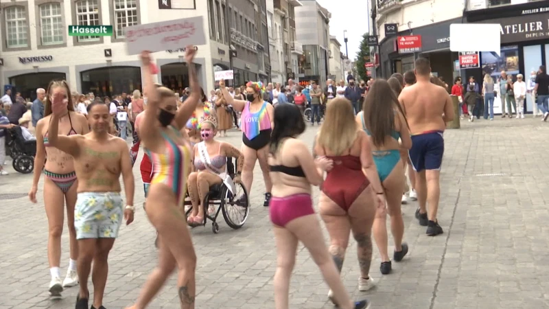 Catwalk op Hasseltse Grote Markt promoot body positivity