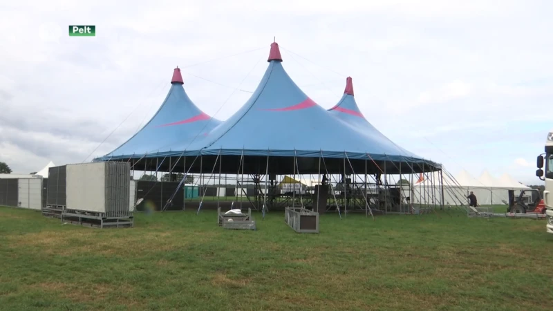 Pelt maakt zich op voor festivalweekend