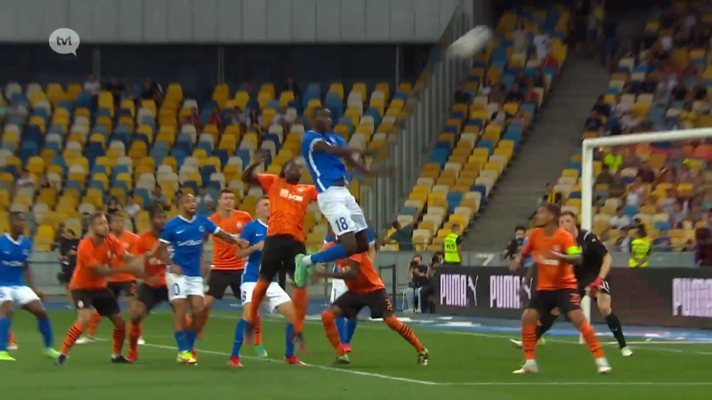 Racing Genk kan niet stunten in Oekraïne