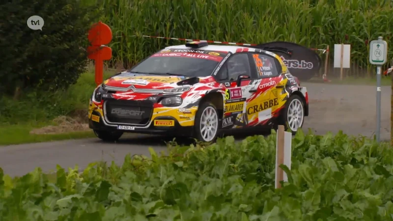 Rally van Ieper: Princen wordt achtste in BRC-manche
