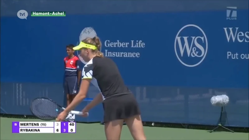 Elise Mertens snel uitgeschakeld in Cincinnati
