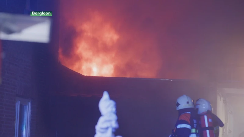Woning onbewoonbaar en drie gewonden door zware brand Borgloon