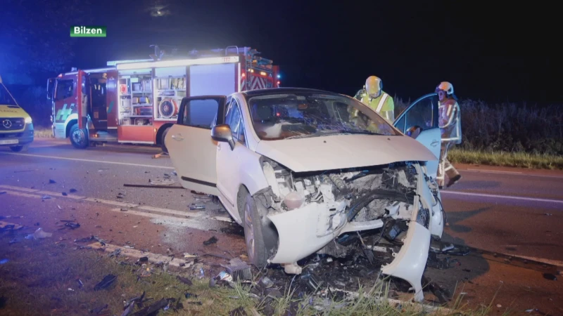 Twee gewonden bij zwaar ongeval in Bilzen