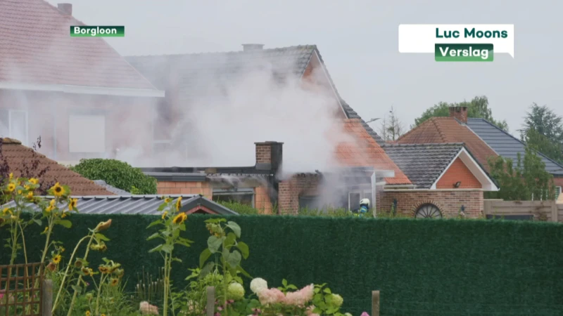 Tweede brand in zelfde pand in Borgloon