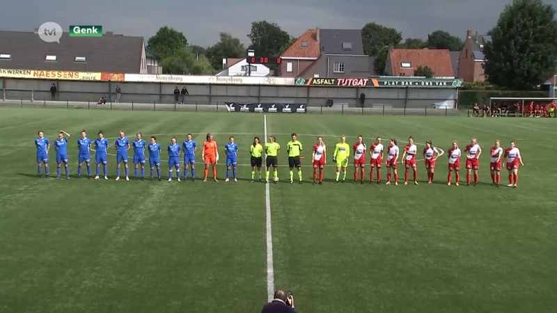 Ladies Genk zwaar onderuit op openingsspeeldag