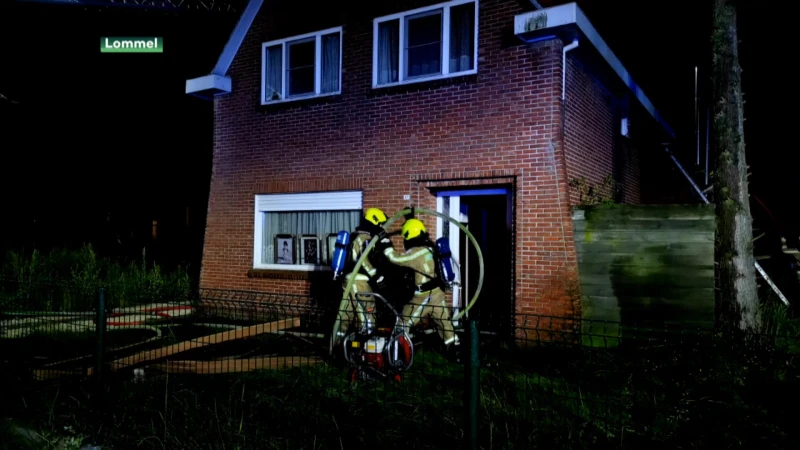 Huis onbewoonbaar na brand in Lommel