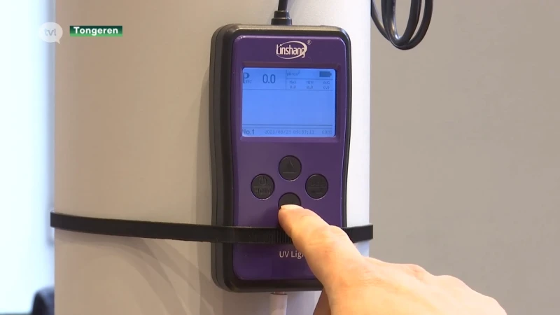 Tongerse school experimenteert met installatie die lerarenlokaal reinigt en desinfecteert