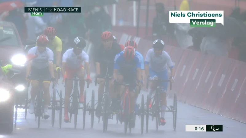 Tim Celen wint zilver op paralympische wegrit