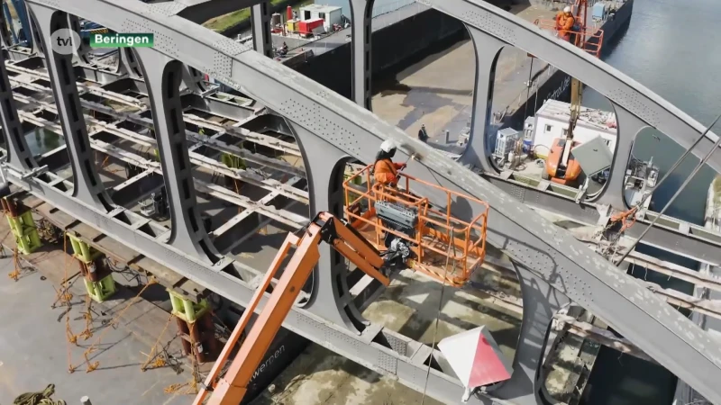 Oude kanaalbrug Paal-Tervant is volledig afgebroken