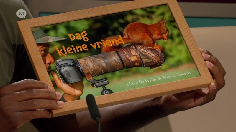 Squirrel Man Niki Colemont maakt kinderboek