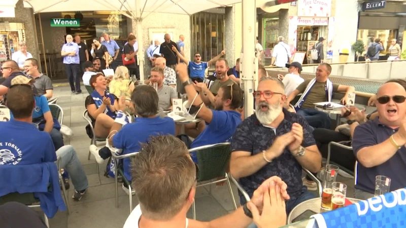 Supporters opgetogen dat ze weer mee op verplaatsing mogen in Europa